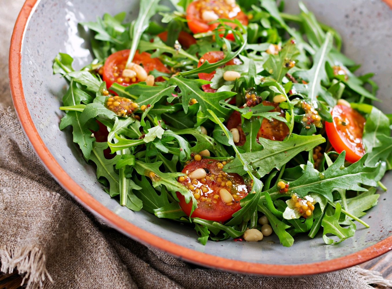 Rucola-Tomaten-Salat - Gemüsehof Steiger